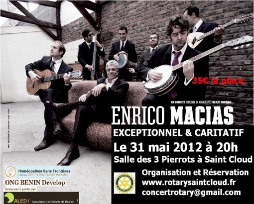 Affiche Concert Enrico